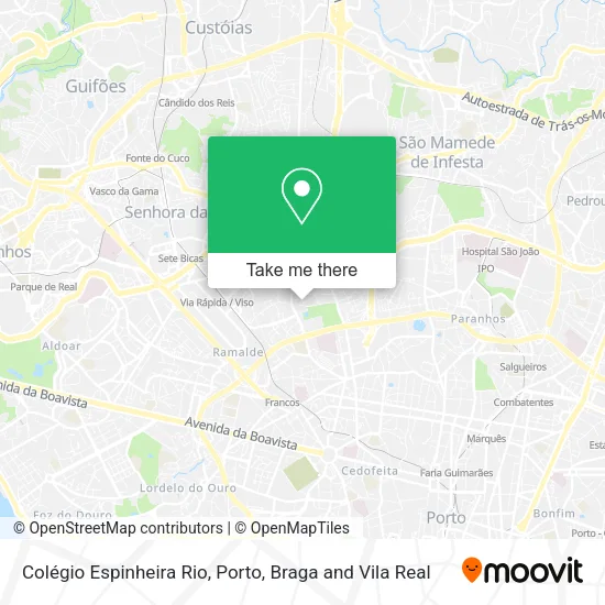 Colégio Espinheira Rio map