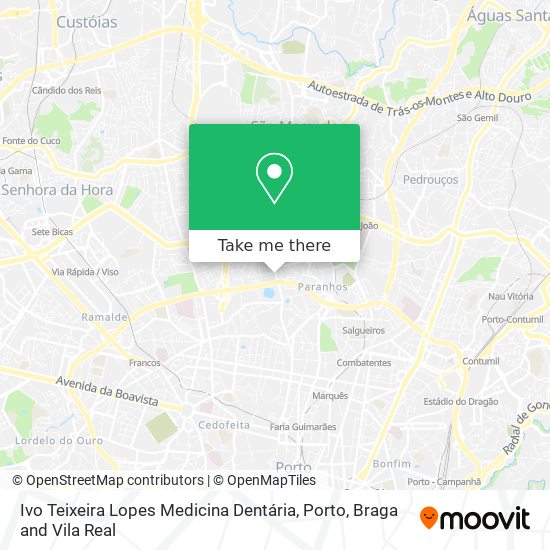 Ivo Teixeira Lopes Medicina Dentária map