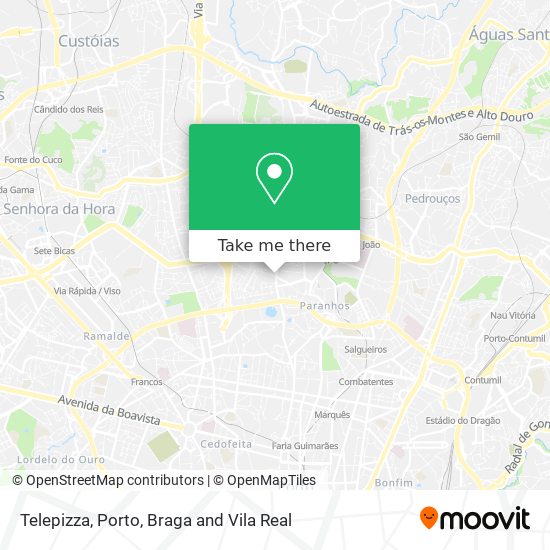 Telepizza map