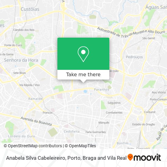 Anabela Silva Cabeleireiro mapa