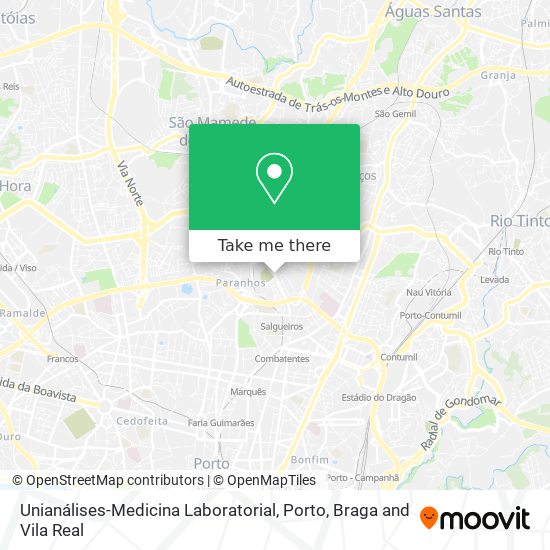 Unianálises-Medicina Laboratorial map