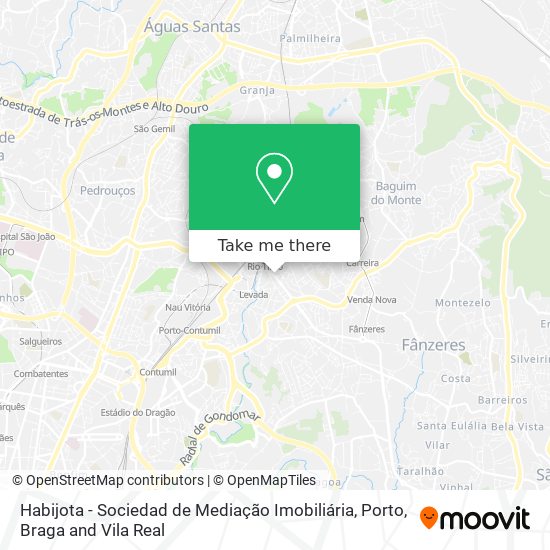 Habijota - Sociedad de Mediação Imobiliária mapa