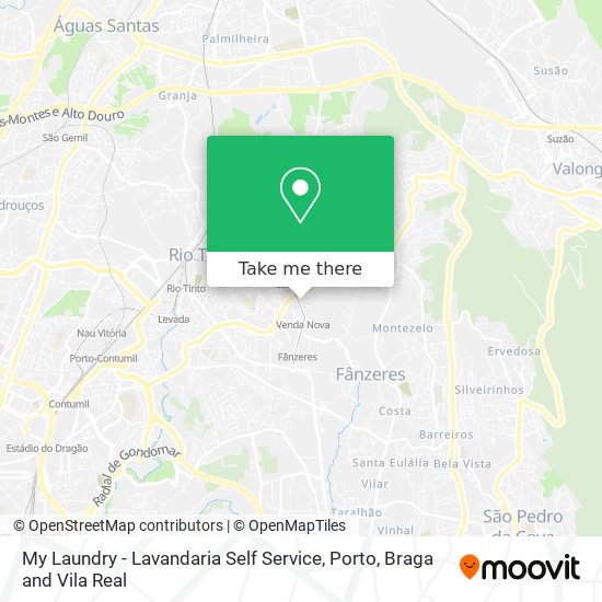 My Laundry - Lavandaria Self Service map