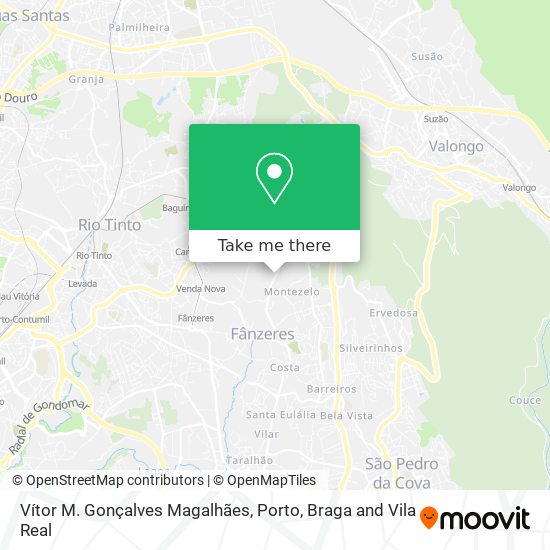 Vítor M. Gonçalves Magalhães map