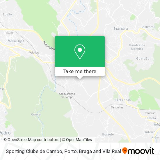 Sporting Clube de Campo map