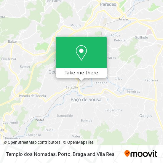 Templo dos Nomadas map