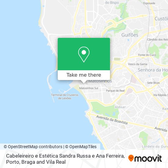 Cabeleireiro e Estética Sandra Russa e Ana Ferreira map