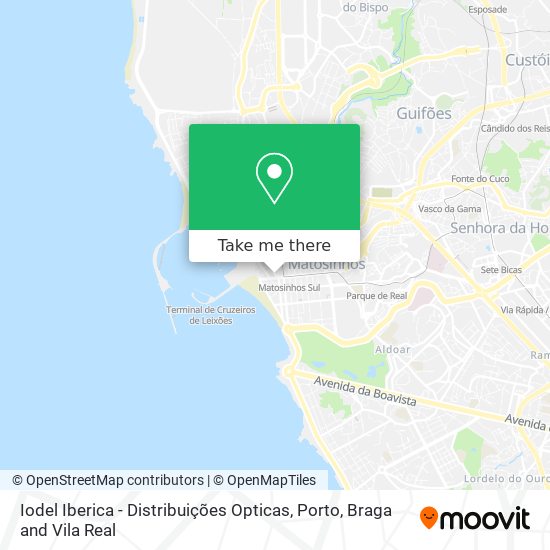 Iodel Iberica - Distribuições Opticas map