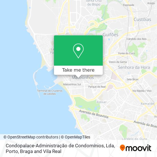 Condopalace-Administração de Condomínios, Lda mapa