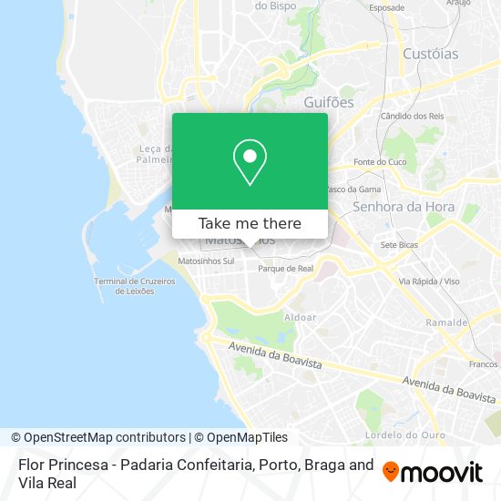 Flor Princesa - Padaria Confeitaria map