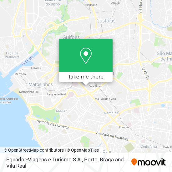 Equador-Viagens e Turismo S.A. map