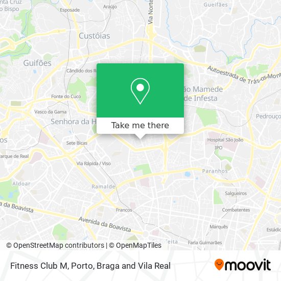 Fitness Club M map