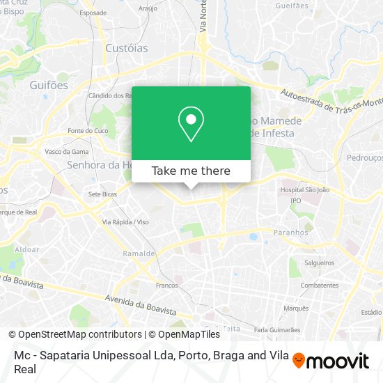 Mc - Sapataria Unipessoal Lda mapa