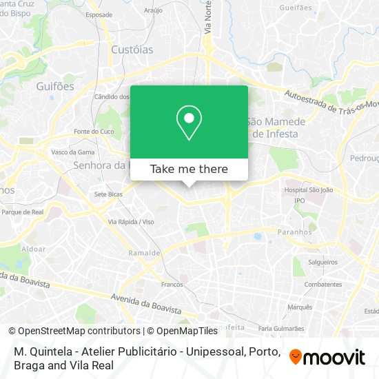 M. Quintela - Atelier Publicitário - Unipessoal mapa