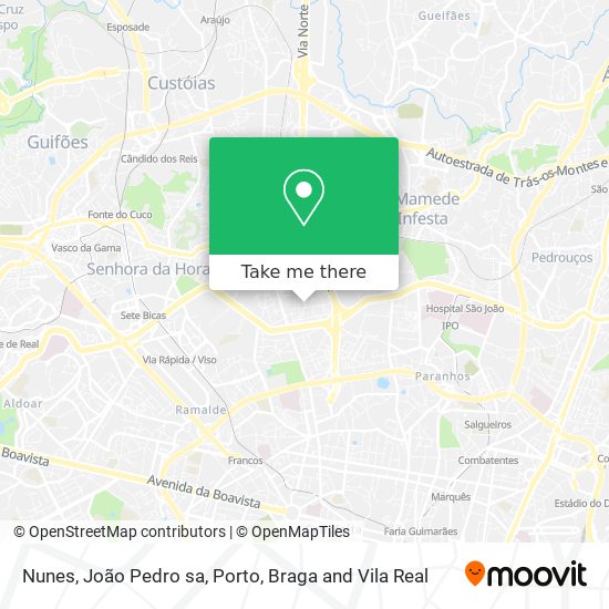 Nunes, João Pedro sa mapa