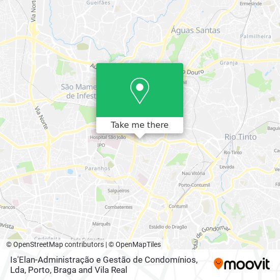 Is'Elan-Administração e Gestão de Condomínios, Lda map