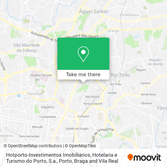 Hotporto-Investimentos Imobiliários, Hotelaria e Turismo do Porto, S.a. mapa