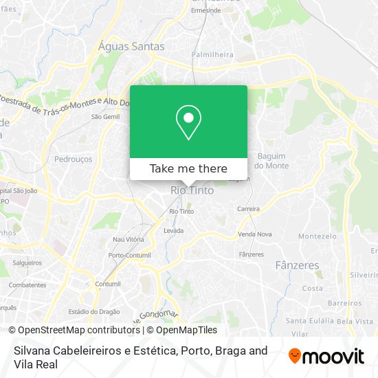 Silvana Cabeleireiros e Estética map