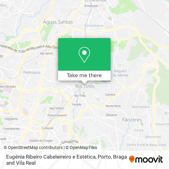 Eugénia Ribeiro Cabeleireiro e Estética map