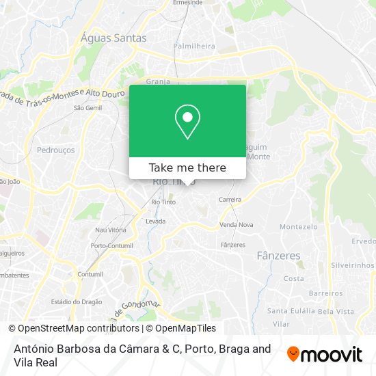 António Barbosa da Câmara & C map