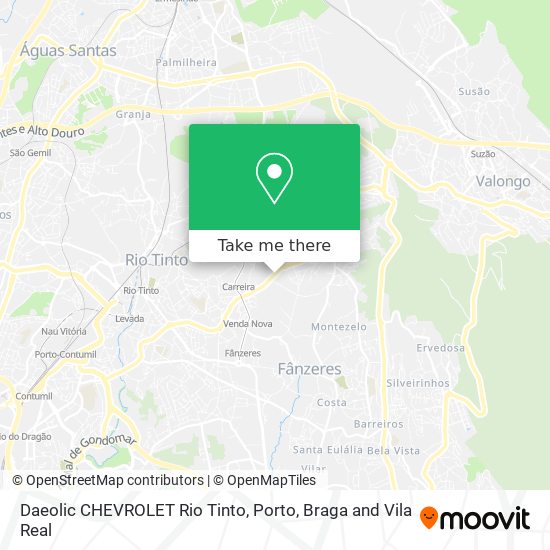 Daeolic CHEVROLET Rio Tinto map