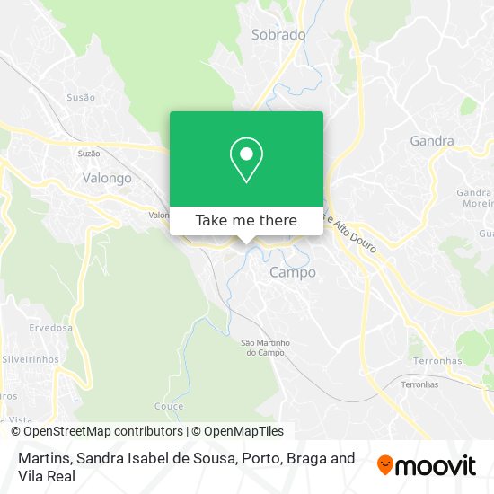 Martins, Sandra Isabel de Sousa map