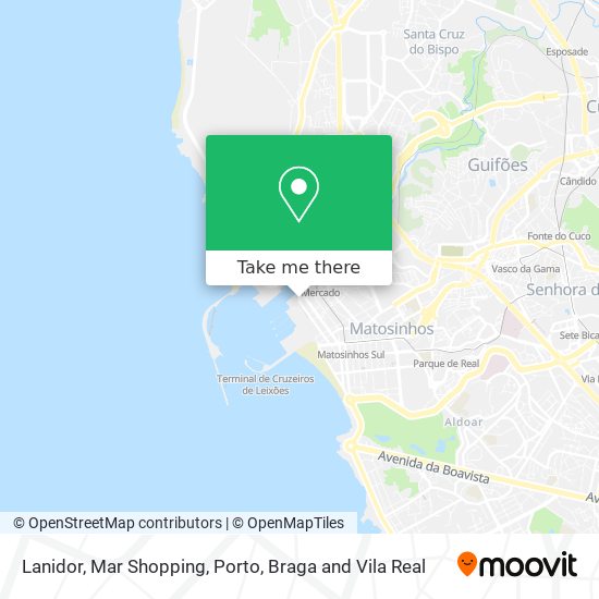 Lanidor, Mar Shopping map