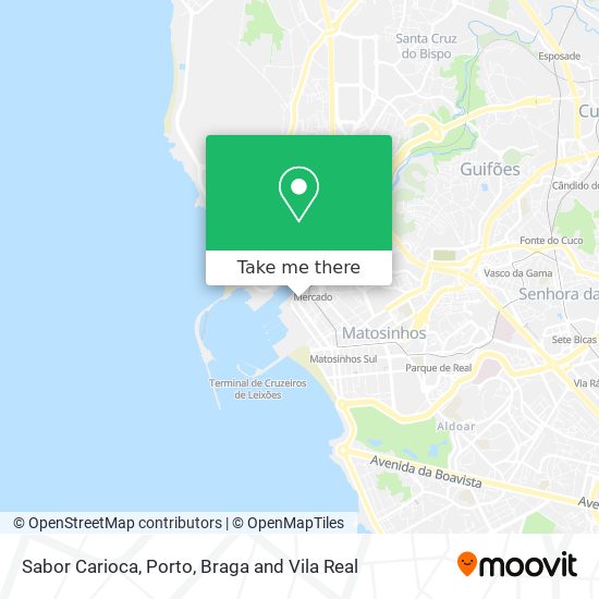 Sabor Carioca map