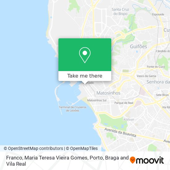 Franco, Maria Teresa Vieira Gomes map