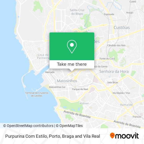 Purpurina Com Estilo map