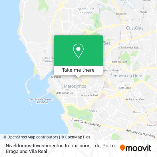 Niveldomus-Investimentos Imobiliarios, Lda mapa