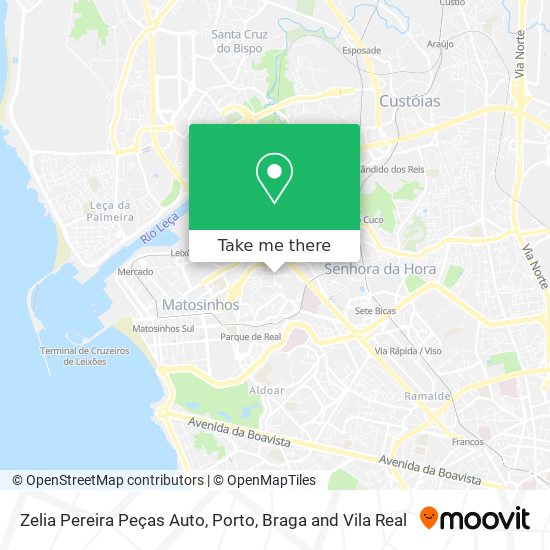 Zelia Pereira Peças Auto map