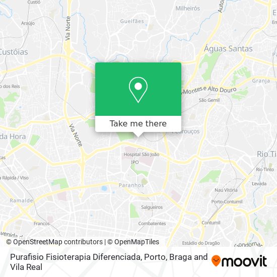 Purafisio Fisioterapia Diferenciada map