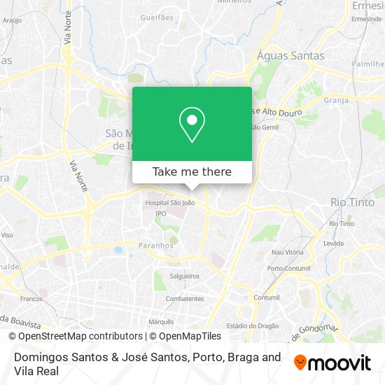 Domingos Santos & José Santos map