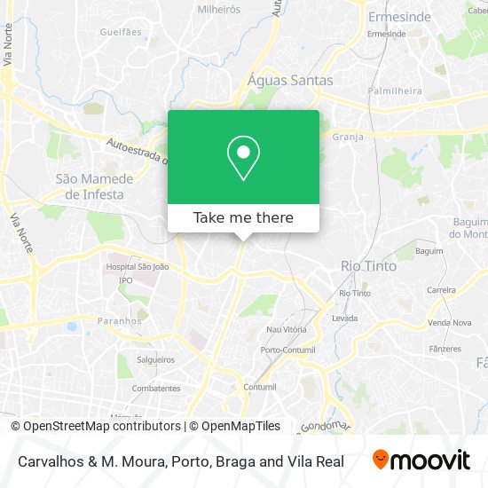 Carvalhos & M. Moura mapa
