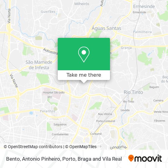 Bento, Antonio Pinheiro mapa