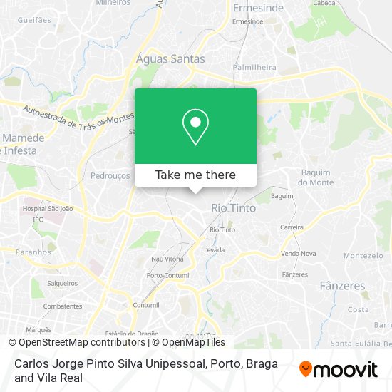 Carlos Jorge Pinto Silva Unipessoal map