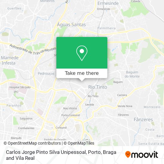 Carlos Jorge Pinto Silva Unipessoal mapa