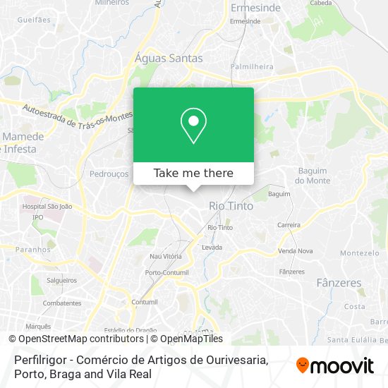 Perfilrigor - Comércio de Artigos de Ourivesaria mapa