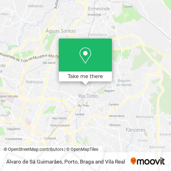 Álvaro de Sá Guimarães map