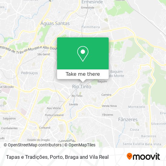 Tapas e Tradições map