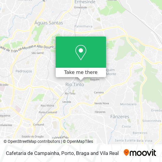 Cafetaria de Campainha map