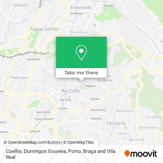 Coelho, Domingos Gouveia map