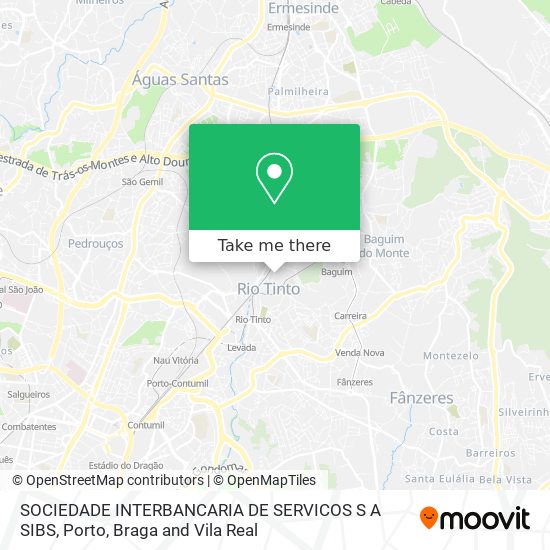 SOCIEDADE INTERBANCARIA DE SERVICOS S A SIBS mapa