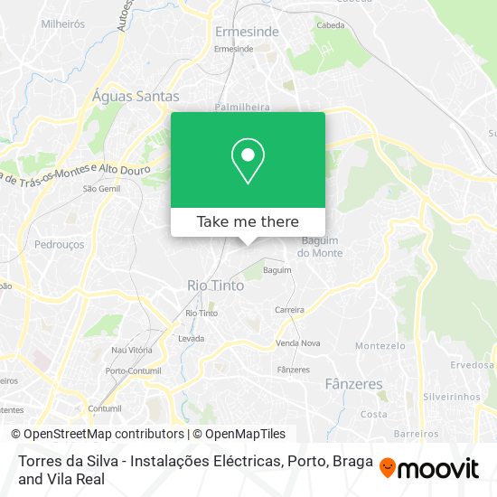 Torres da Silva - Instalações Eléctricas mapa