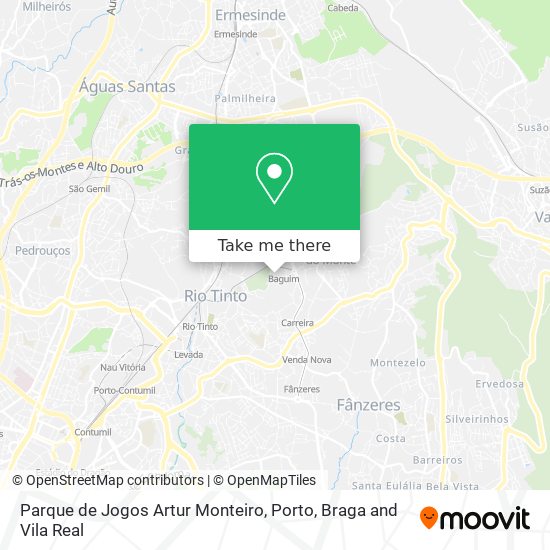 Parque de Jogos Artur Monteiro map