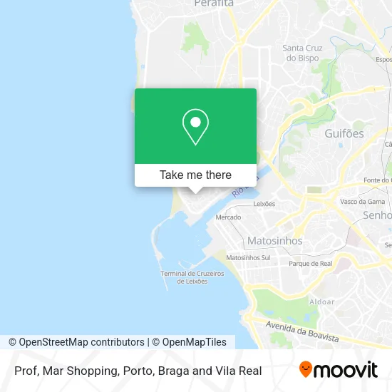 Prof, Mar Shopping map