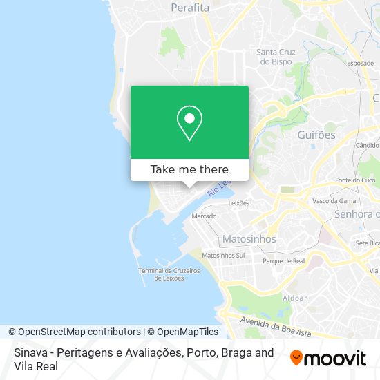 Sinava - Peritagens e Avaliações map