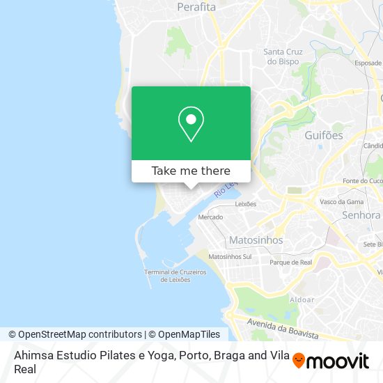 Ahimsa Estudio Pilates e Yoga map