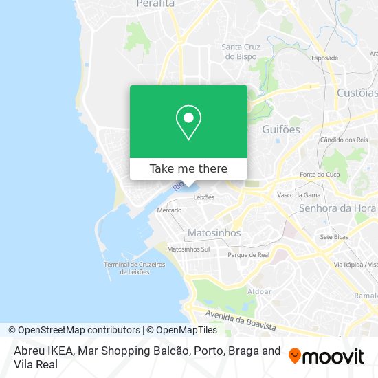 Abreu IKEA, Mar Shopping Balcão map